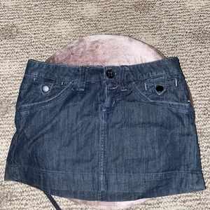 American Eagle denim high waisted skirt✨